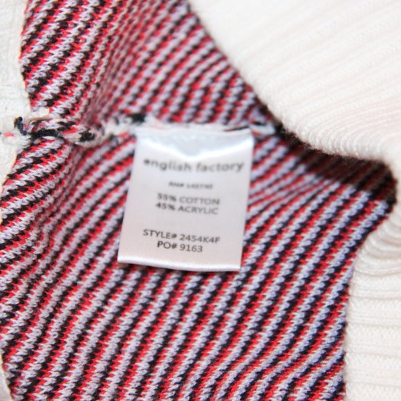 English Factory Geometric Slimfit Knit Skirt sz S - Picture 7 of 7